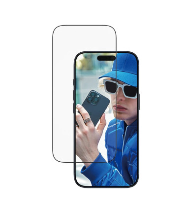 PanzerGlass Screen protector | Apple | iPhone 17 Pro | Glass | Transparent | Ultra-Wide Fit w. EasyAligner