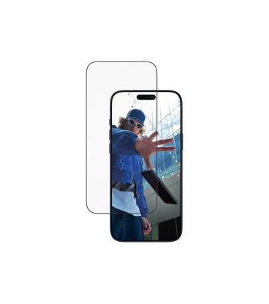 PanzerGlass Screen protector | Apple | iPhone 17 Pro Max | Glass | Transparent | Ultra-Wide Fit w. EasyAligner