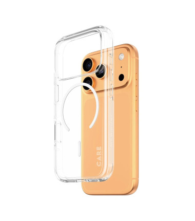 PanzerGlass Flagship Case | Back cover | Apple | iPhone 17 Pro | Recycled plastic | Transparent | Urban Explorer w. White MagSaf