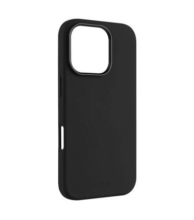 Fixed Back cover | Apple | iPhone 17 Pro | Liquid silicon | Black | MagFlow