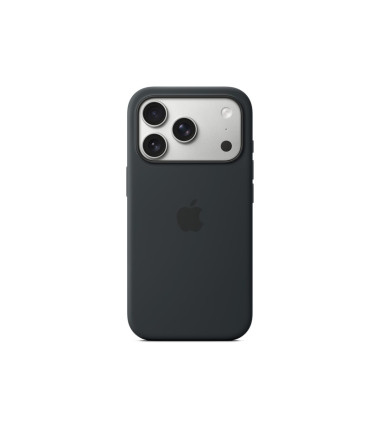 Apple Back cover | Apple | iPhone 17 Pro | Silicone | Black | MagSafe