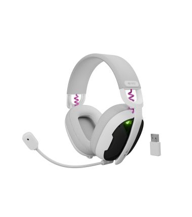 Fury | Gaming Headset | Fukiya F6 | Bluetooth | Over-Ear | Microphone | White | Wireless