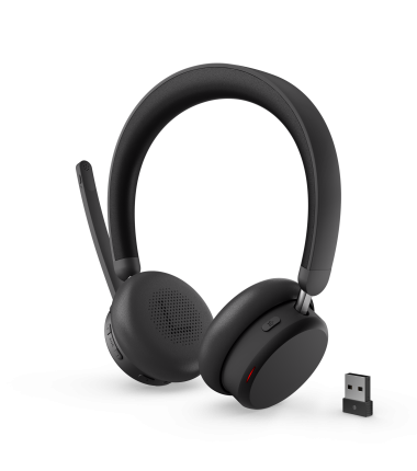 Lenovo Dual-Mode Wireless ANC Headset 6550 (USB-A, Teams) | 4XD1S19777 | Built-in microphone | Bluetooth | Black