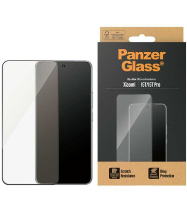 PanzerGlass Screen protector | Xiaomi | 15T/15T Pro | Transparent | Ultra-Wide Fit
