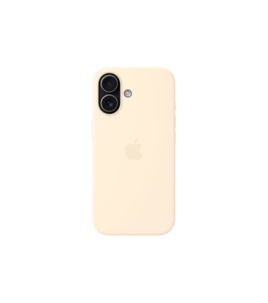Apple iPhone 17 Silicone Case with MagSafe – Vanilla | Apple