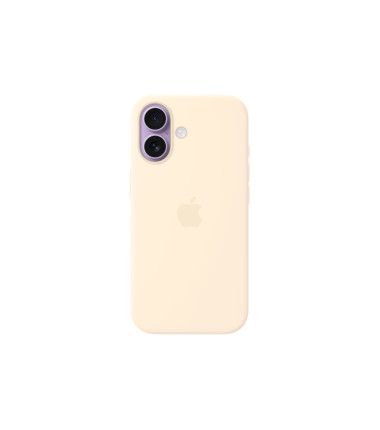 Apple iPhone 17 Silicone Case with MagSafe – Vanilla | Apple