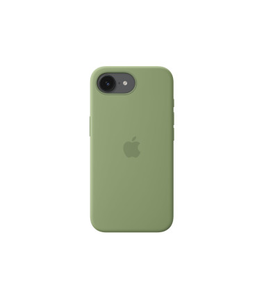 Apple iPhone 17e Silicone Case with MagSafe – Light Moss | Apple
