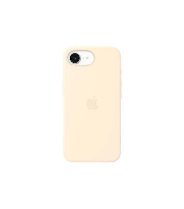 Apple iPhone 17e Silicone Case with MagSafe – Vanilla | Apple