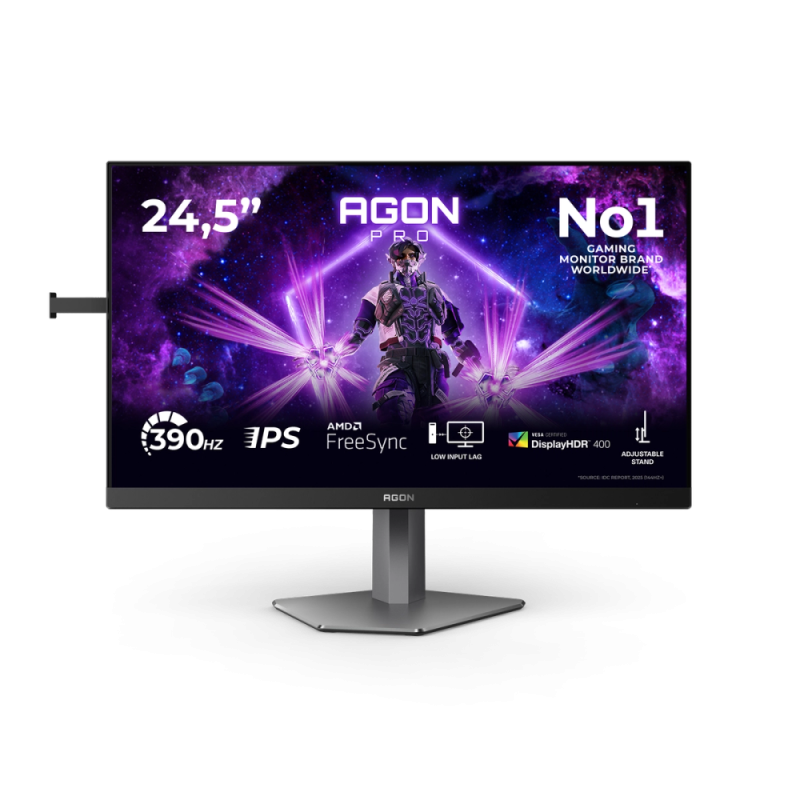 AOC AG256FS, 25 ", IPS, 390 Hz, 1 ms, 400 cd/m²