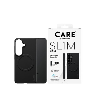 CARE by PanzerGlass SL1M Case Black Samsung new Galaxy S26 | PanzerGlass