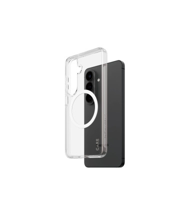 CARE by PanzerGlass Urban Explorer Case Transparent w. White Qi Samsung New Galaxy S26 | PanzerGlass