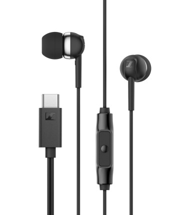 Sennheiser Headphones | CX 80U | Wired | In-ear | Microphone | Black