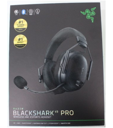 SALE OUT. Razer BlackShark V3 Pro Gaming Headset, Over-Ear, Wireless, Black | Razer Gaming Headset | BlackShark V3 Pro | Wireles