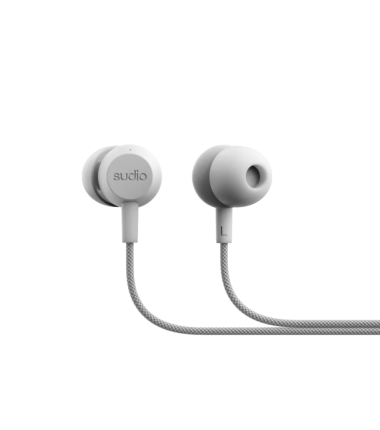 Sudio Earbuds | V3 | USB-C | In-ear | Microphone | Grey White