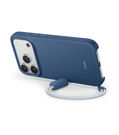 Apple iPhone 17 Pro Kickstand Case with MagSafe and Camera Control - Bedrock Blue | Apple