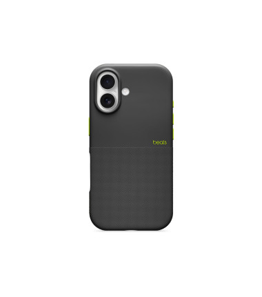 Apple Beats | Back cover | Apple | iPhone 17 | TPU | Everest black | MagSafe
