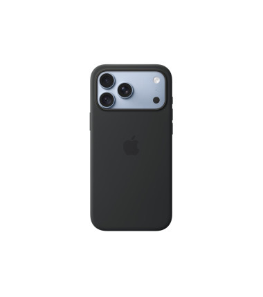 APPLE iPhone 18 Pro Max Silicone Case with MagSafe - Black | Apple