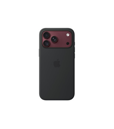 APPLE iPhone 18 Pro Max Silicone Case with MagSafe - Black | Apple