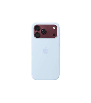 APPLE iPhone 18 Pro Max Silicone Case with MagSafe - Crisp Blue | Apple