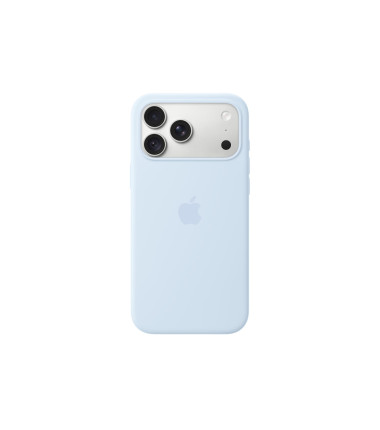 APPLE iPhone 18 Pro Max Silicone Case with MagSafe - Crisp Blue | Apple