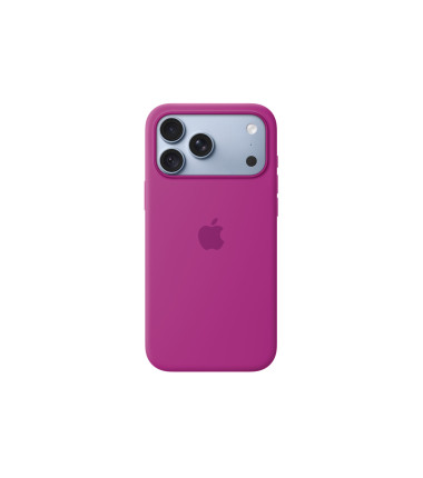 APPLE iPhone 18 Pro Max Silicone Case with MagSafe - Magenta | Apple