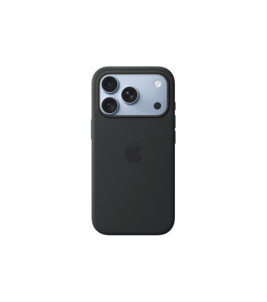 APPLE iPhone 18 Pro Silicone Case with MagSafe - Black | Apple
