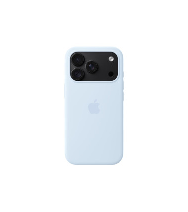 APPLE iPhone 18 Pro Silicone Case with MagSafe - Crisp Blue | Apple