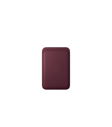 APPLE iPhone FineWoven Wallet with MagSafe - Burgundy | Apple