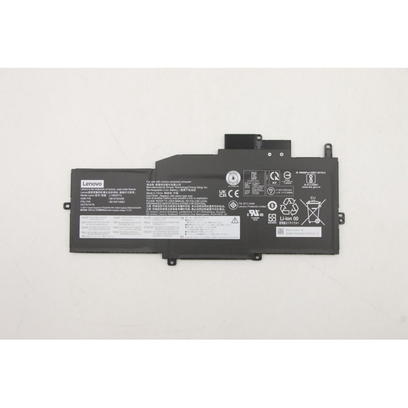Lenovo 5B10W13963 48.2Wh internal lithium-ion Lenovo 5B10W13963 48.2Wh internal lithium-ion