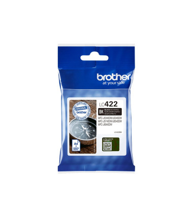 Brother LC422BK | Ink Cartridge | Black