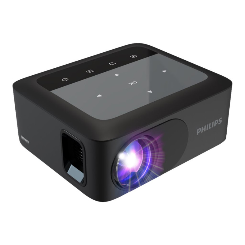 Philips, NeoPix 110, HD ready (1280x720), 100 ANSI lumens, Black, Wi-Fi