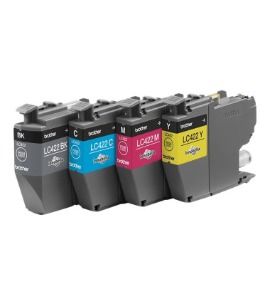 Brother LC422VAL | Ink Cartridge | Black, Cyan, Magenta, Yellow