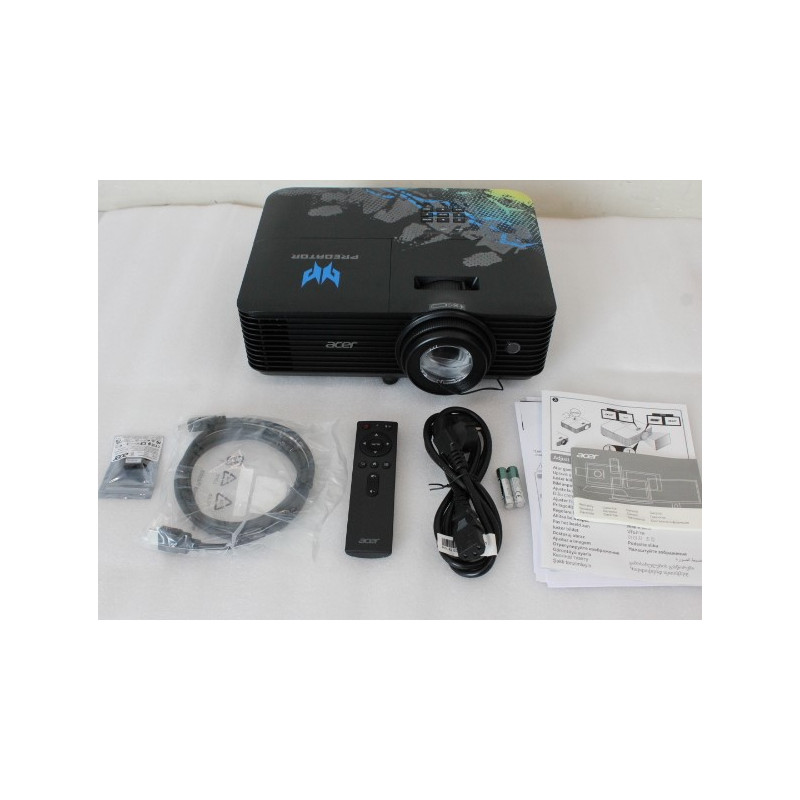 SALE OUT. Acer PREDATOR GM712 Projector, DLP, 4K UHD, 4000lm, 20000/1, HDMI, Black, SALE OUT. Acer, PREDATOR GM712, 4K UHD (3