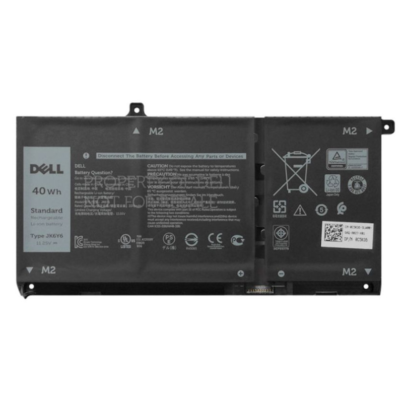 Dell PDDF0 40Wh Lithium Ion battery for