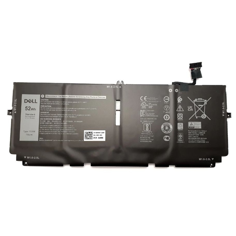 Dell MW9YG 52Wh Lithium Ion battery for