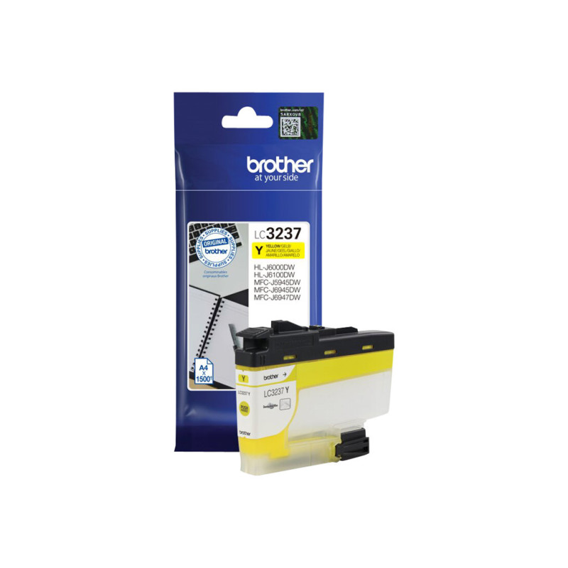 Brother LC3237Y, Ink Cartridge, Yellow Brother LC3237Y, Ink Cartridge, Yellow