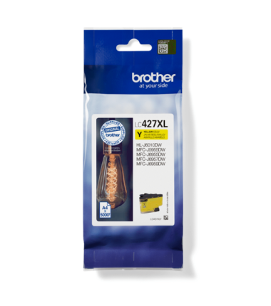 Brother LC427XLY, Ink Cartridge, Yellow