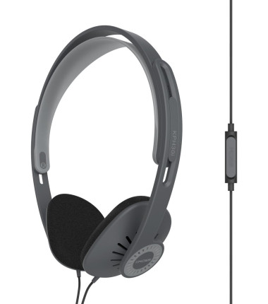 Koss | Headphones | KPH30iK | Wired | On-Ear | Microphone | Stealth Grey