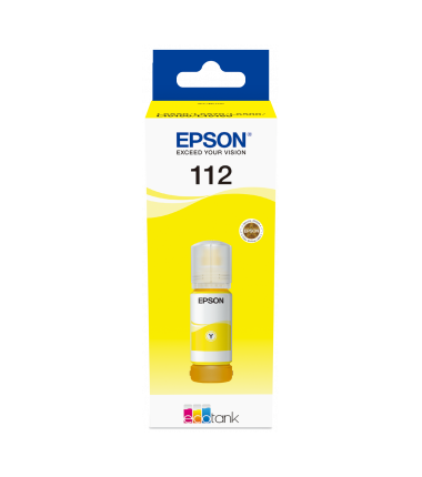 Epson 112 EcoTank Pigment, C13T06C44A, Ink Bottle, Yellow