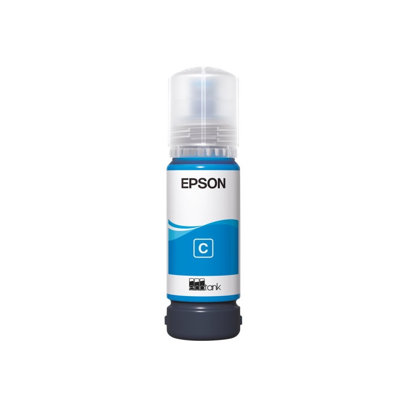 Epson 108 EcoTank, Ink Bottle, Cyan