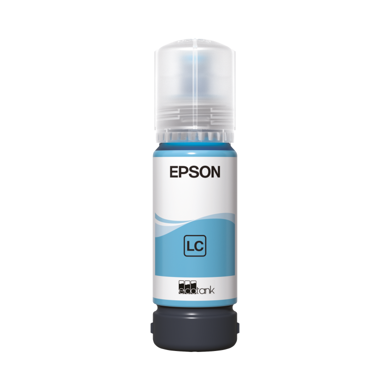 Epson 108 EcoTank, Ink Bottle, Light Cyan