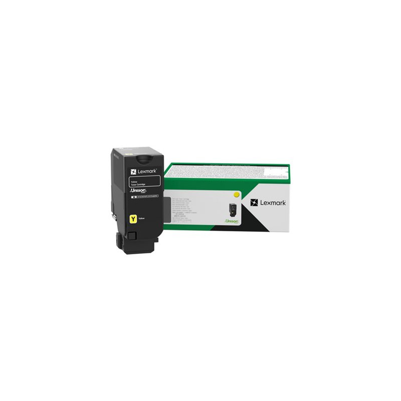 Lexmark CS/CX730 Return Programme Toner Cartridge, 71C2HY0, Toner cartridge, Yellow