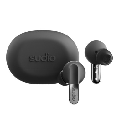 Sudio Earbuds | N3 Pro | Bluetooth | In-ear | Microphone | Titanium Black | Noise canceling