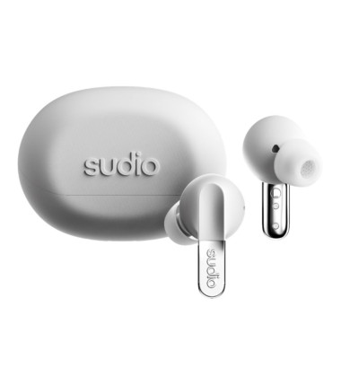 Sudio Earbuds | N3 Pro | Bluetooth | In-ear | Microphone | Chrome White | Noise canceling
