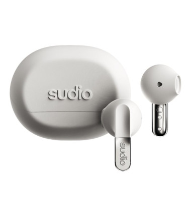Sudio Earbuds | N3 | Bluetooth | On-ear | Microphone | Milky White