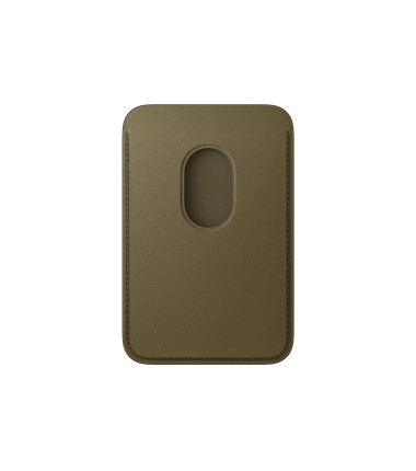 APPLE iPhone FineWoven Wallet with MagSafe - Dark Olive | Apple