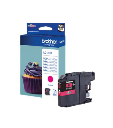 Brother LC123M | Ink Cartridge | Magenta