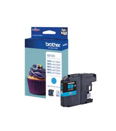 Brother LC123C | Ink Cartridge | Cyan