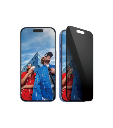 PanzerGlass Screen protector | Apple | iPhone 16/iPhone 15 | Glass | Black | Ultra-Wide Fit
