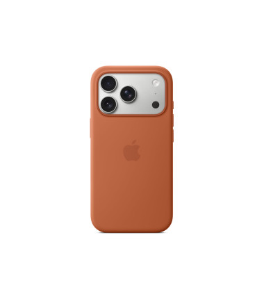 Apple iPhone 17 Pro Silicone Case with MagSafe – Terra Cotta | Apple